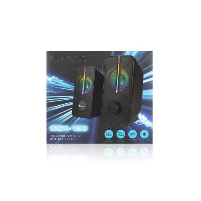 Přenosný reproduktor - NGS - GSX-150 - Přenosná dokovací stanice - Černý