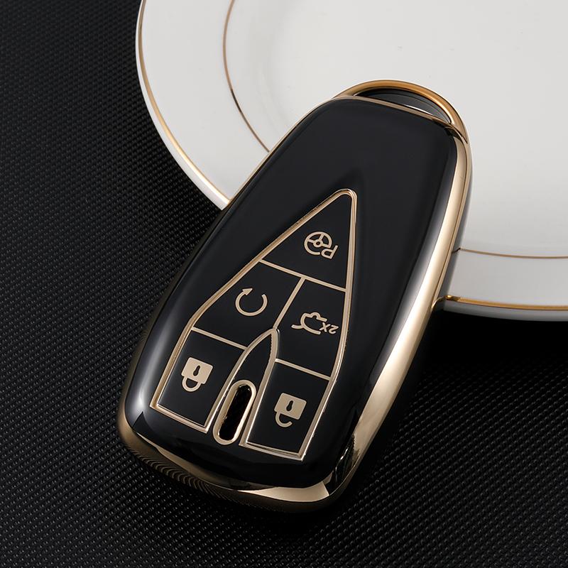 3/4/5 Buttons Car Remote Key Case Cover Shell Fob Protector Bag Holder For Changan Cs35 Plus Cs55 Plus Cs75 Plus