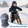 Children Neck Gaiter Elastic Breathable Soft Warmer Kids Ski Cover For Boy Girl Children Skiing Riding Bike Climbing Sport
