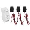 WiFi Energy Monitor 3 Phase 4 Wire Smart APP Control Electricity Usage Meter with Relay and 3x120A C