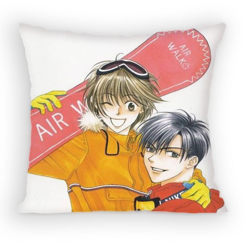 Shoujo Manga HanaKimi Pillow Case Sofa Living Room for Bedroom Car Headboard Backrest Cushion Square Cushion Nap Time