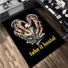 1Pc Dices Print Rug - Home Decoration Carpet For Living Room Bedroom Flooring Computer Chair Area Rug