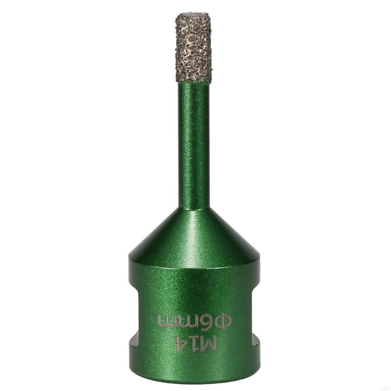   High Efficiency Threaded Teeth Brazed Hole Cutter For Tile Marble Glass 6-50mm