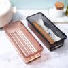 Chopstick Box Tea Set Tableware Storage Box Dust-proof Cotton Swab Box Kitchen Tableware Storage