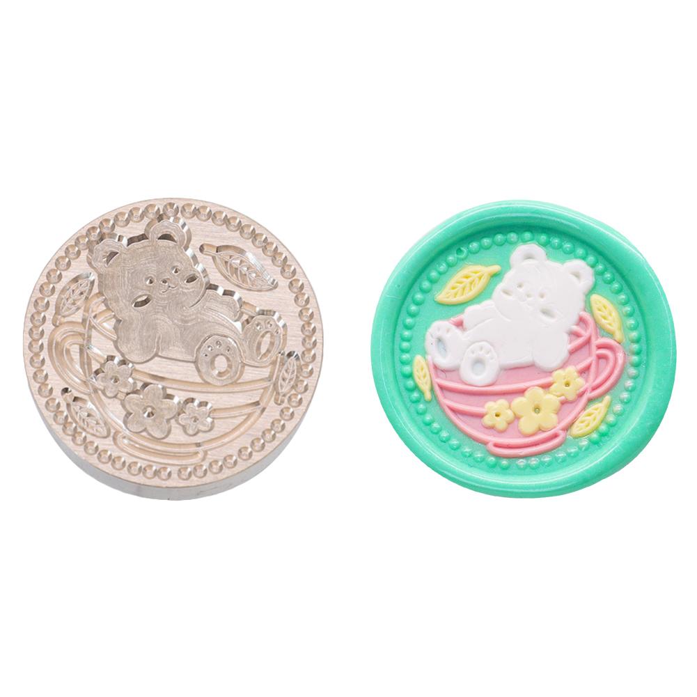 Animal Series Copper Head DIY Manual Account Enamel Copper Head for Wedding Card