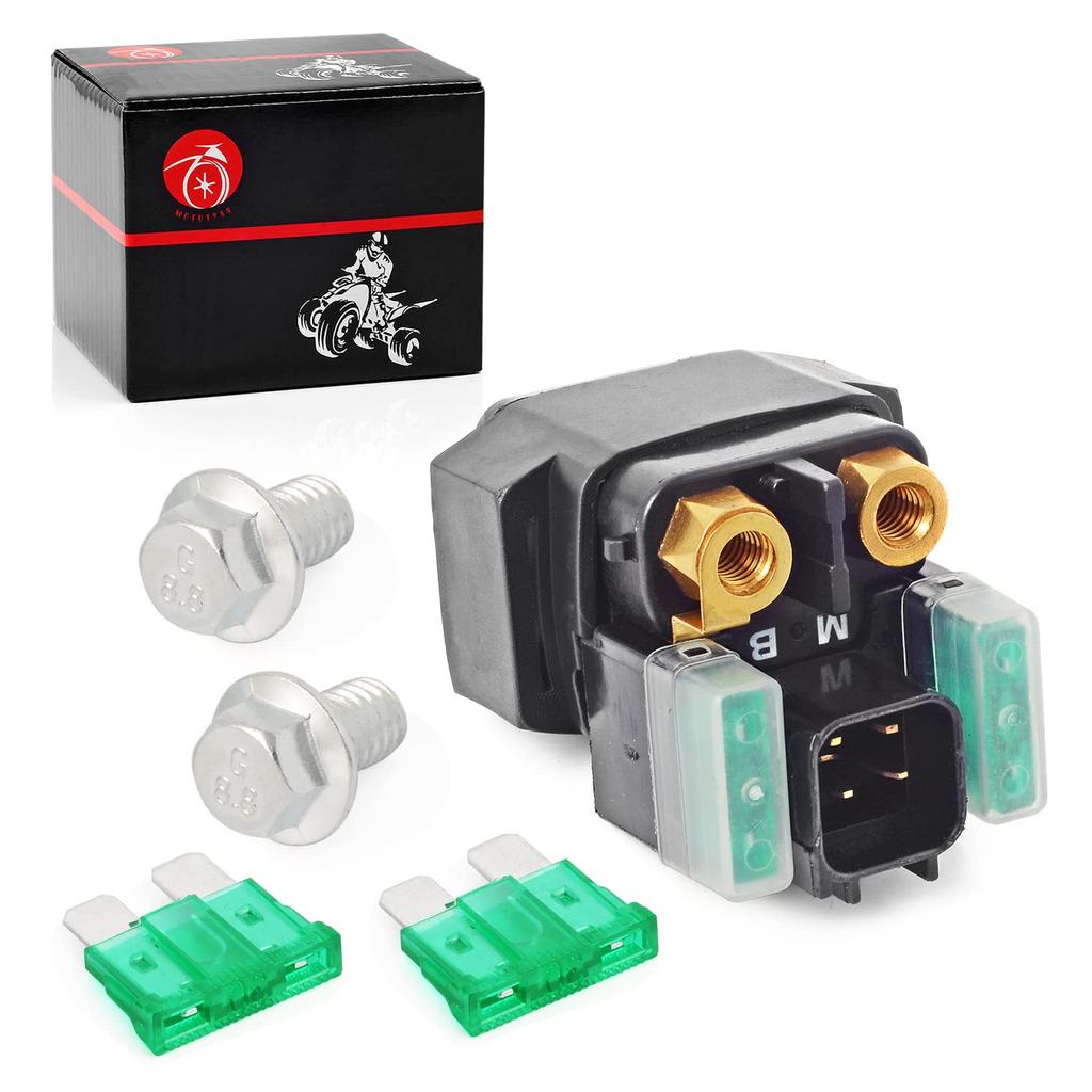 MOTO1988 Solenoid Starter Relay Compatible With Yamaha Grizzly 550 Grizzly 700 2007- Kodiak 700 2017- 3B4-81940-00