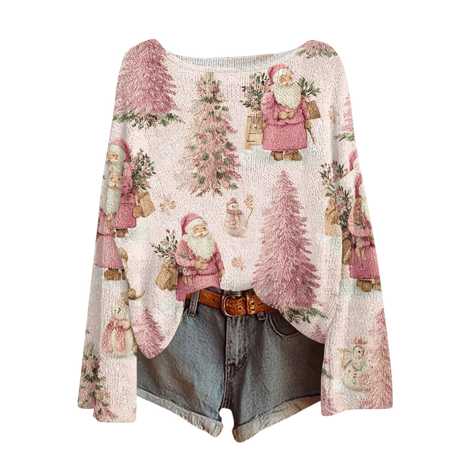 

Женские осенние свитера с длинным рукавом, топы с принтом, пуловеры, свободная нарядная повседневная базовая одежда L