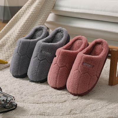 Chinelos de outono inverno para casais em casa chinelos de algodão quente sapatos femininos