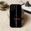 Day Trader Trading RISK RICH Phone Case For iPhone17,16,15,14,13,12 Plus,Max Soft Silicone Black Cover