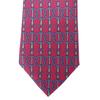 Used HERMES Tie Silk Pink Blue Business