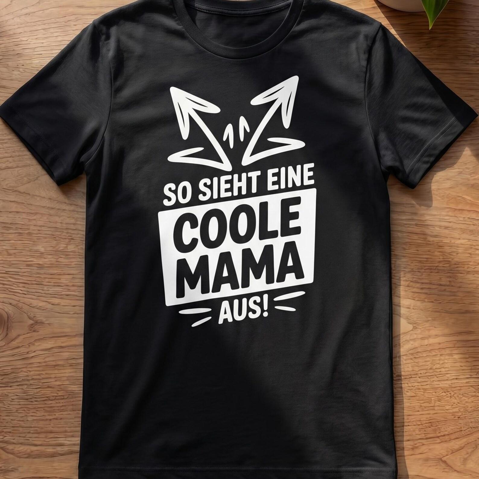 Cool Mom T-Shirt – Funny Mother s Day Gift – This is what a cool mom looks like – Gift for Mom 4XL