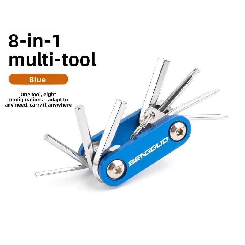 Bicycle Repair Tool Kit With Aluminum Alloy Case For Mountain And Road Bikes