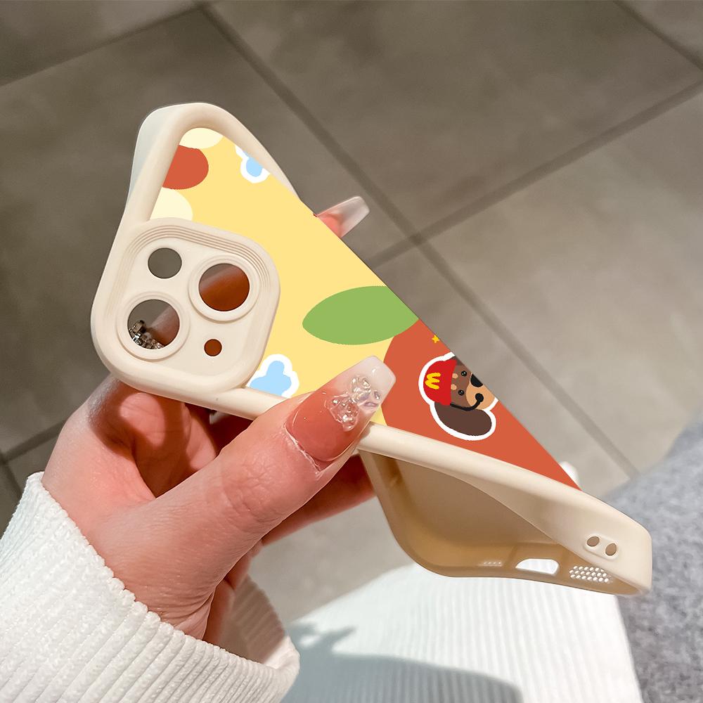 Cute Cartoon Pattern Phone Case for iPhone Samsung Galaxy Xiaomi Redmi POCO HUAWEI Honor Shockproof Rubber Soft Flexible Cover Casing