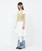 Sekeondeusolteu Strap Layered Ribbed Halter Neck T-Shirt (Yuja Salt)