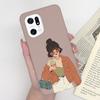 Für Oppo Find X5 Pro Lite Handyhülle Schmetterling Mattes Silikon Stoßfest Schwarze Abdeckung Für Oppo FindX5 X5Pro X5Lite Funda Coque