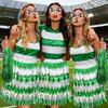 Football Theme Soccer Fan Costume Supplies Set Cheerleading Gear Set  Stage Performance Show