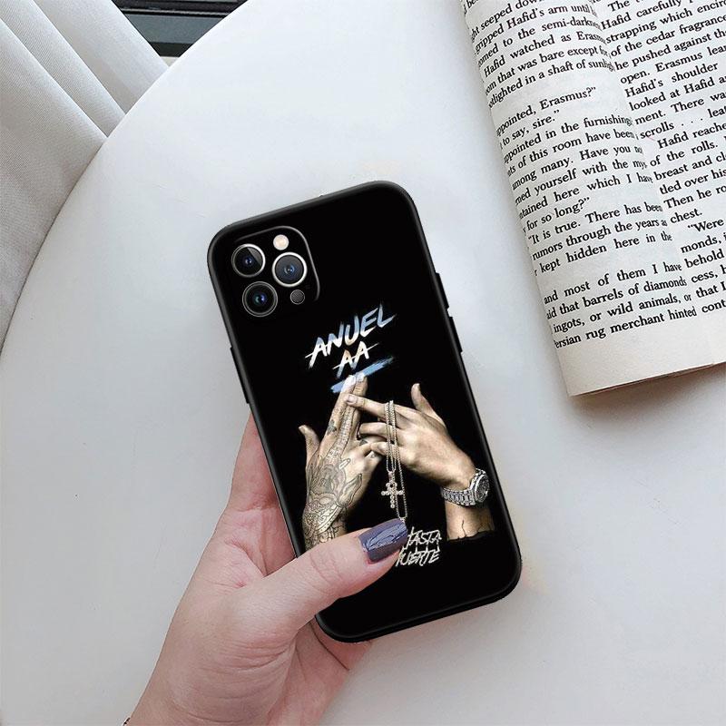 Anuel AA New High-End Cover Phone Case for iPhone SE XS XR 17 16E 12 11 Pro Max Mini Air