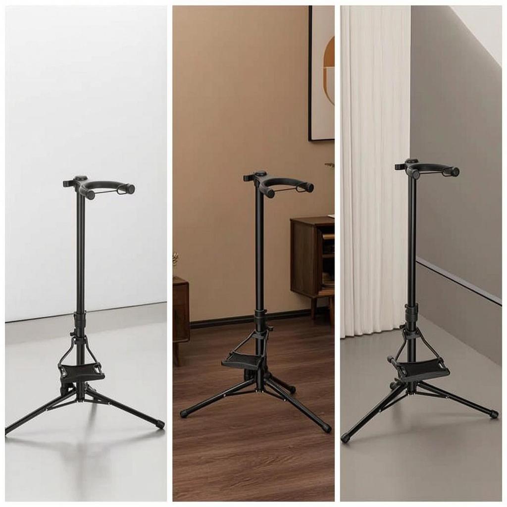 Electric Wind Instrument Stand HeightAdjustable Digital Foldable Aerophone