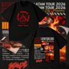 Rapper Ryan Castro Album Tour 2026 Print Tshirt Unisex Unisex Hiphop T Shirt Shortsleeved Loose Casual Cotton Fashion Tshirts