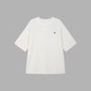 LESS 2024 Summer Silk-Cotton Blend Loose Fit Round Neck T-Shirt