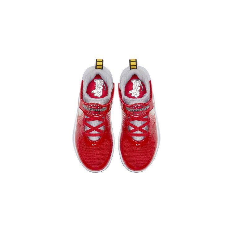 Nike Team Hustle D 9 Mid top Children's Basketball Shoes Red Children Aged 3 7 Years Old CQ4278-600