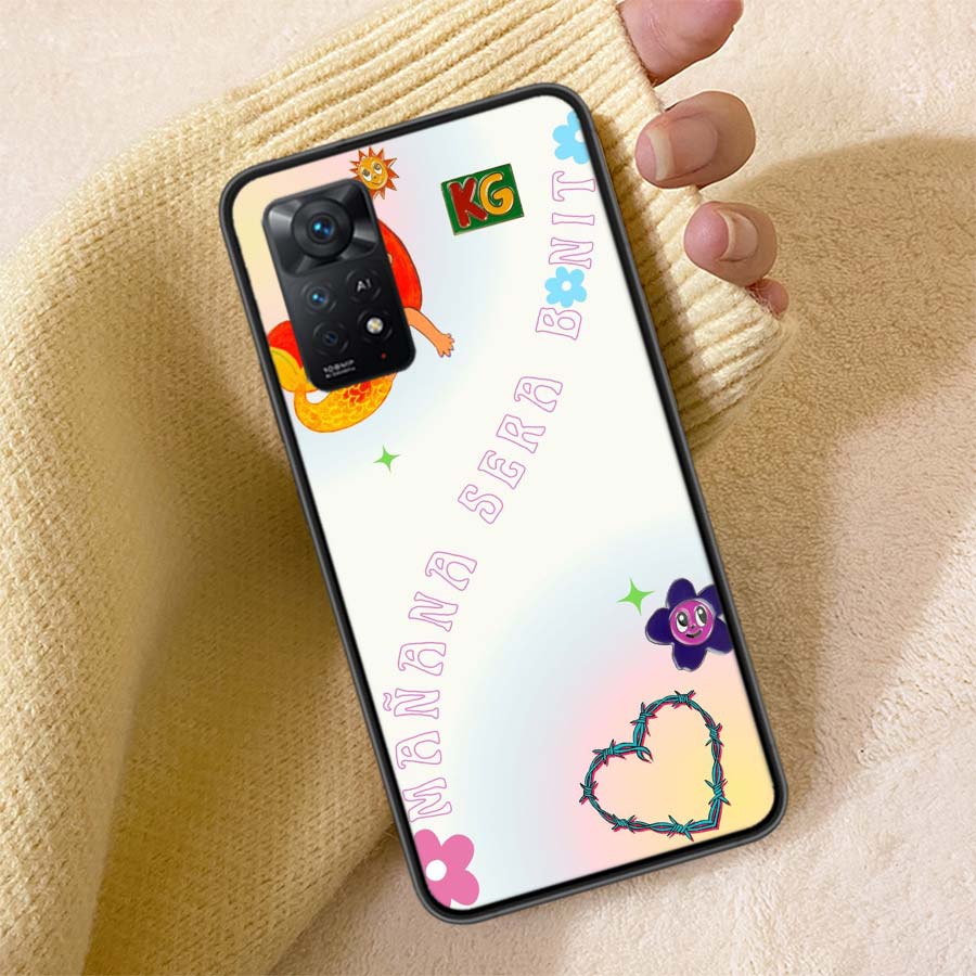Karol G M-Manana Sera B-Bonito Phone Case For Redmi Note 13 14 15 Pro Plus 12 13C 12C 15C 9 10 10C 9T 9C 9A TPU Soft Cover Clear