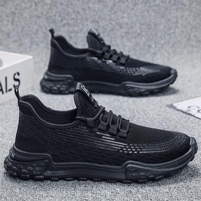 Breathable and Lightweight Sports Shoes New Summer Soft-soled Men's Mesh Shoes Student Comfortable Non-slip Casual Shoes