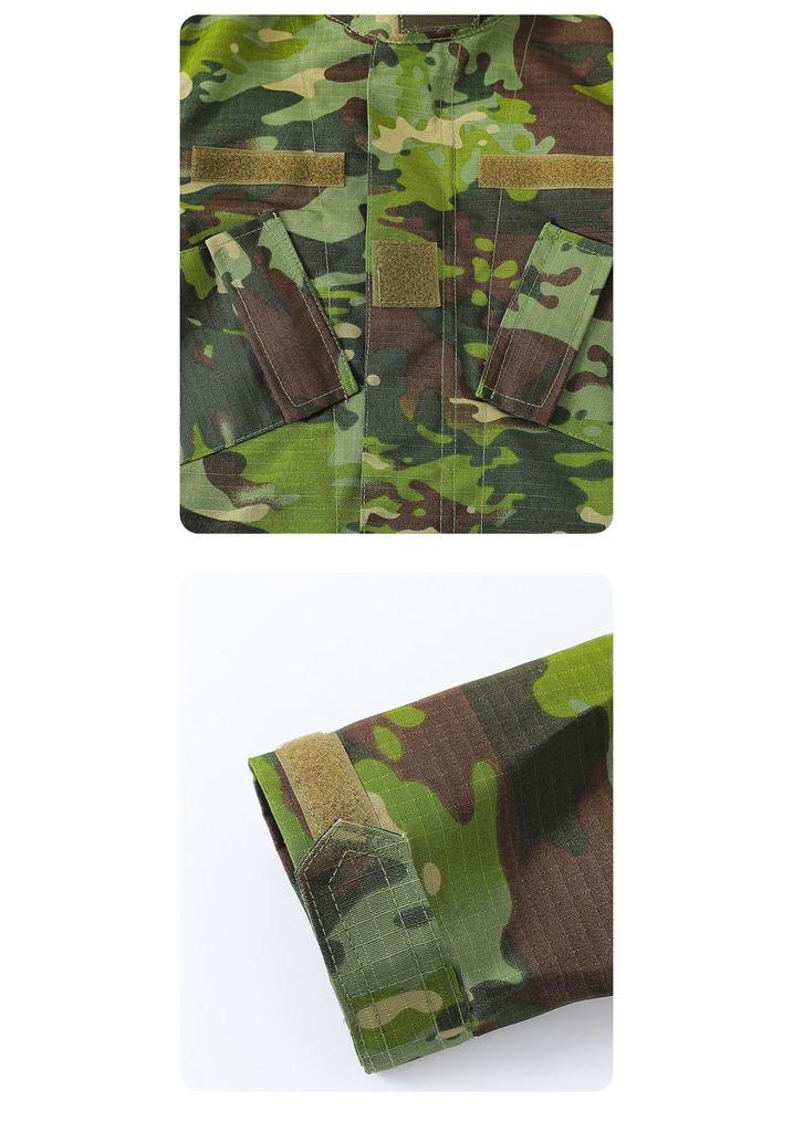 Children's Camouflage Suit Set for School Military Training and Summer Camp