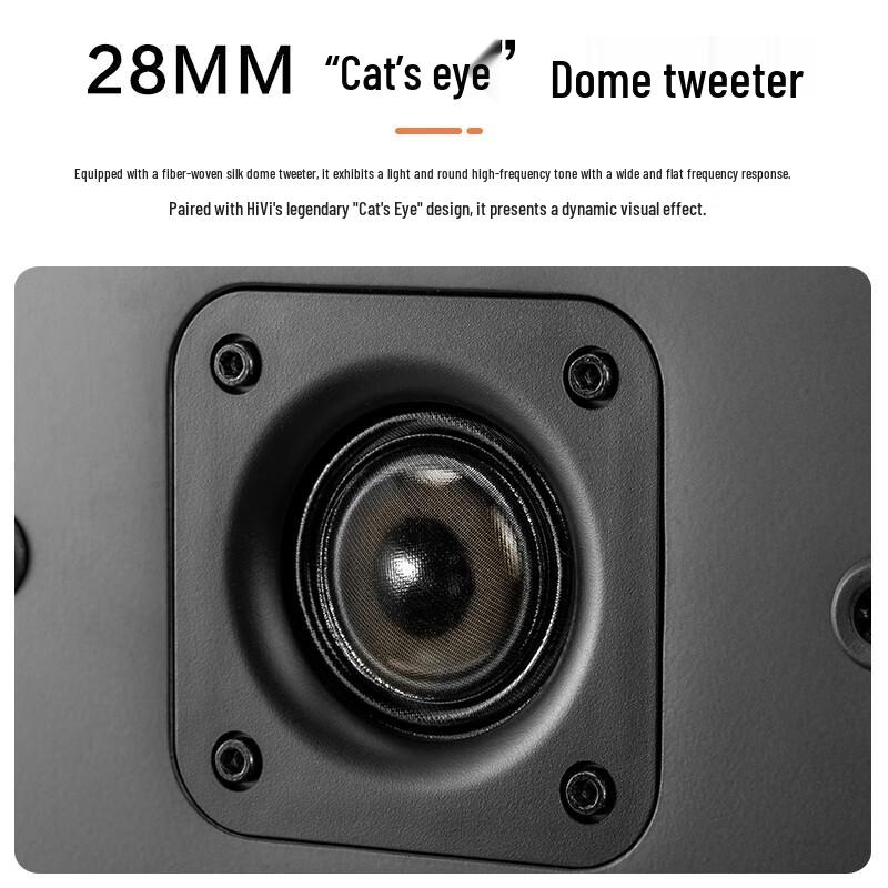 HiVi M300II Active Multimedia 2.0 Desktop Speakers (CN version)