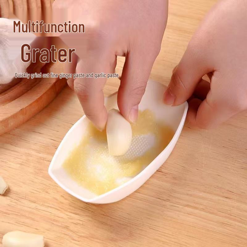 Терка для васаби и имбиря - Ручная чеснокодавилка/имбиредавилка, измельчитель и терка для кухни