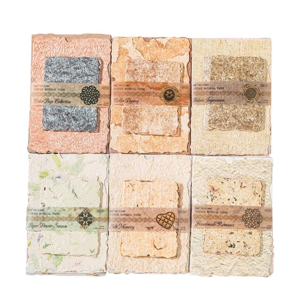 28PCS Multicolor Scrapbooking Paper DIY Scrapbooking Collage Materials Journal Bookmark  Gift