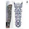 1 list dočasné tetování na celé paže Velký Totem Kmenové Tetování na Velký Rukáv Samolepka Body Art Sexy Dračí Tetování Designy Muži