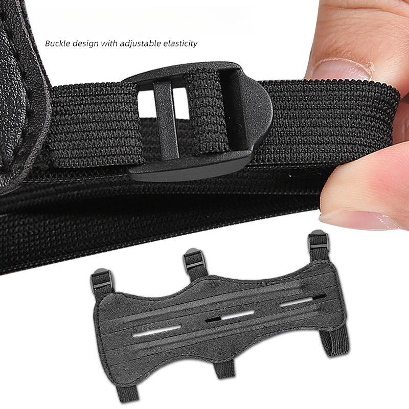 Outdoor Shooting Competitive Training Arm Guard Double-layer Perforated Thickened Traditional Bow Archery Anti-bow Hunting Arm Guard