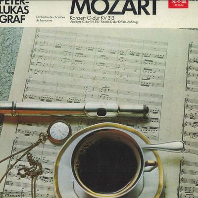 LP Record PETER LUKAS GRAF, ORCHESTRE DE CHAM - Mozart: Flute Concerto No. 1 In G M K18C9525PROMO CLAVES 1985 Japan Obi Classical Used