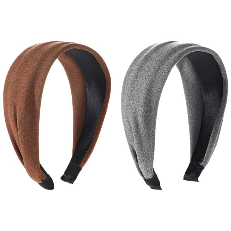 Chic French Pleated Headband Duo