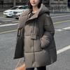 Women's Winter Warm Parkas Oversize Jackets Hooded Loose Long Sleeve Thick Outerwears Fashion