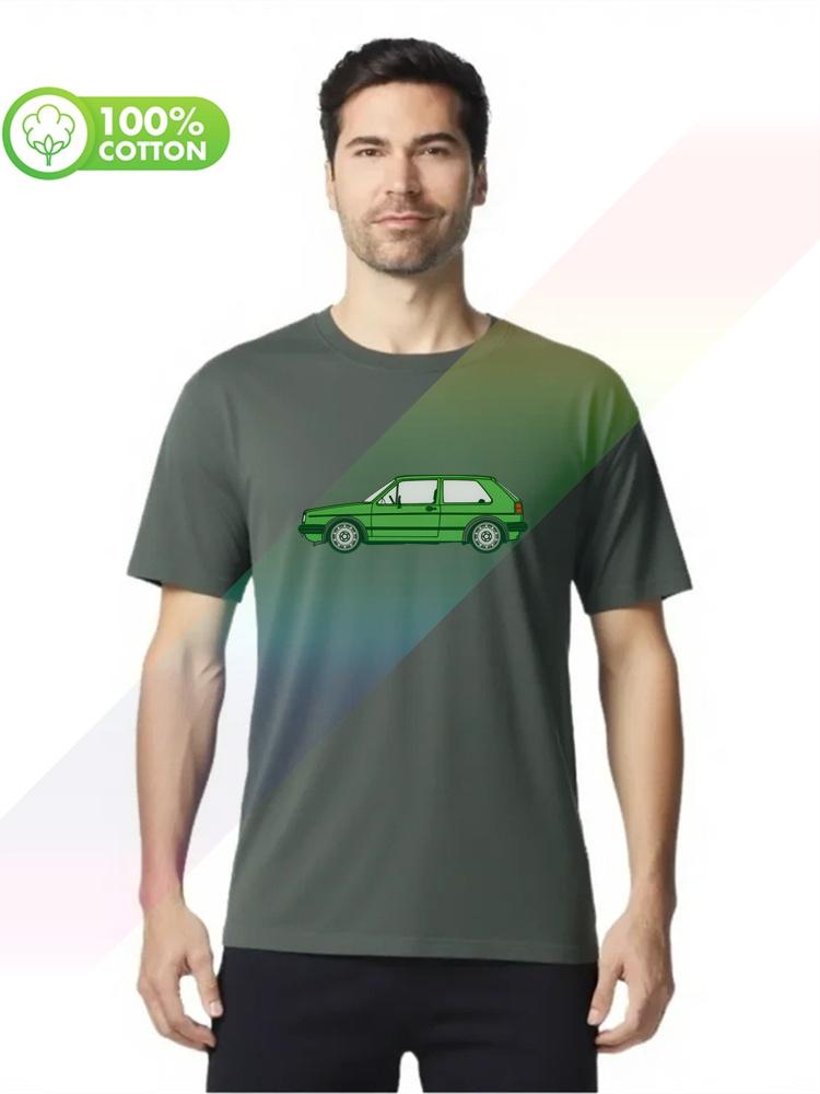 100 Cotton Round Neck Heavy Weight Unisexs Tshirt MK2 Golf Westy Green S3XL Tops Tees