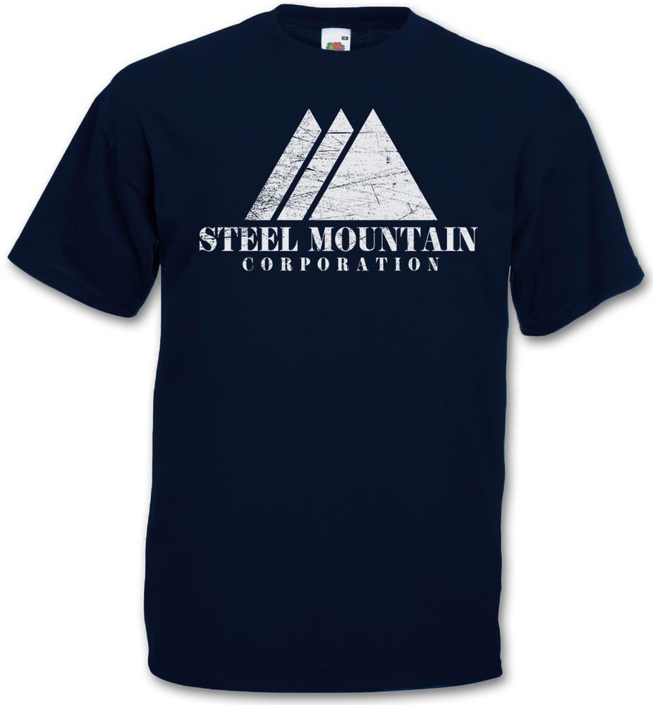 

STEEL MOUNTAIN T-SHIRT fsociety Allsafe Hacker TV Evil E Corp Mr. Robot T Shirt L