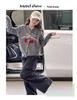 Cherry Embroidered Girls' Cardigan - Autumn 2026 Long Sleeve Knit Top for Medium and Older Children.