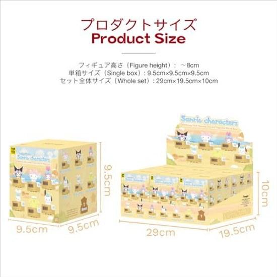 TOP TOY Sanrio Characters Kurukuru Onsen Series 1 Piece Gachapon Blind Box Figure Sofubi