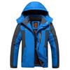 Men's Jacket Winter Outdoor Warm Men's Gorpcore Waterproof Thick Fleece Parka Snow Hiking Casual Windproof Hooded Coat