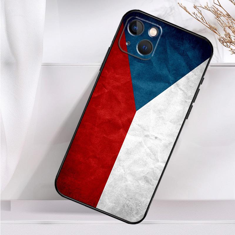 Czech Republic Czech Flag Shockproof Case For iPhone 18 17 Pro Max 11 14 15 16 Plus 12 13 Mini 16e 17 Air Phone Cover