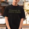 Directed By David Lynch Movie T Shirt Film Director Vintage Washed Graphic Soft Versatile Fashion Casual Unisex