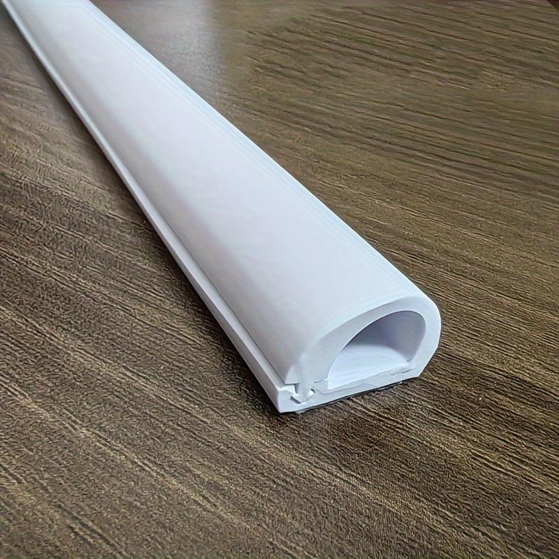 

1PC 118.1inch Anti-extrusion Floor Cord Cover Arc Cord Protector Durable Extension Wiring Duct Protector Home Outdoor белый