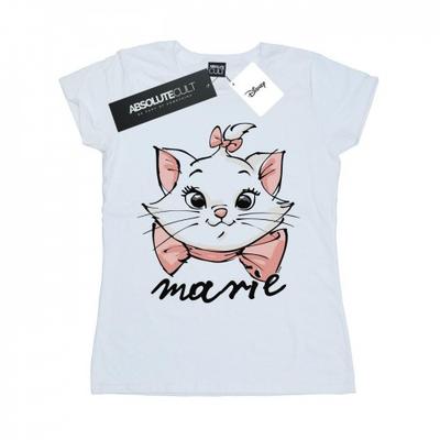 T-shirt en coton pour femmes/filles Le Roi Lion Marie Visage Dessiné