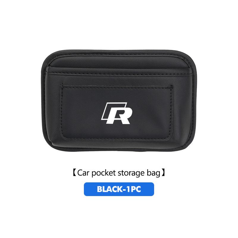 RUN1 For Volkswagen VW Car Storage Pocket Seat Back Side Door Hanging Bag Card Purse Polo Jetta Sagitar Magotan Passat B5 B6 B7 CC