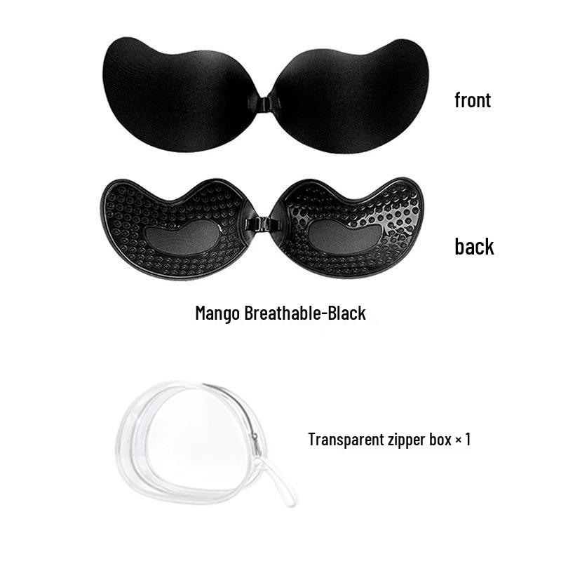 Breathable Thin Mango Cup Invisible Breast Stickers for Small Chest