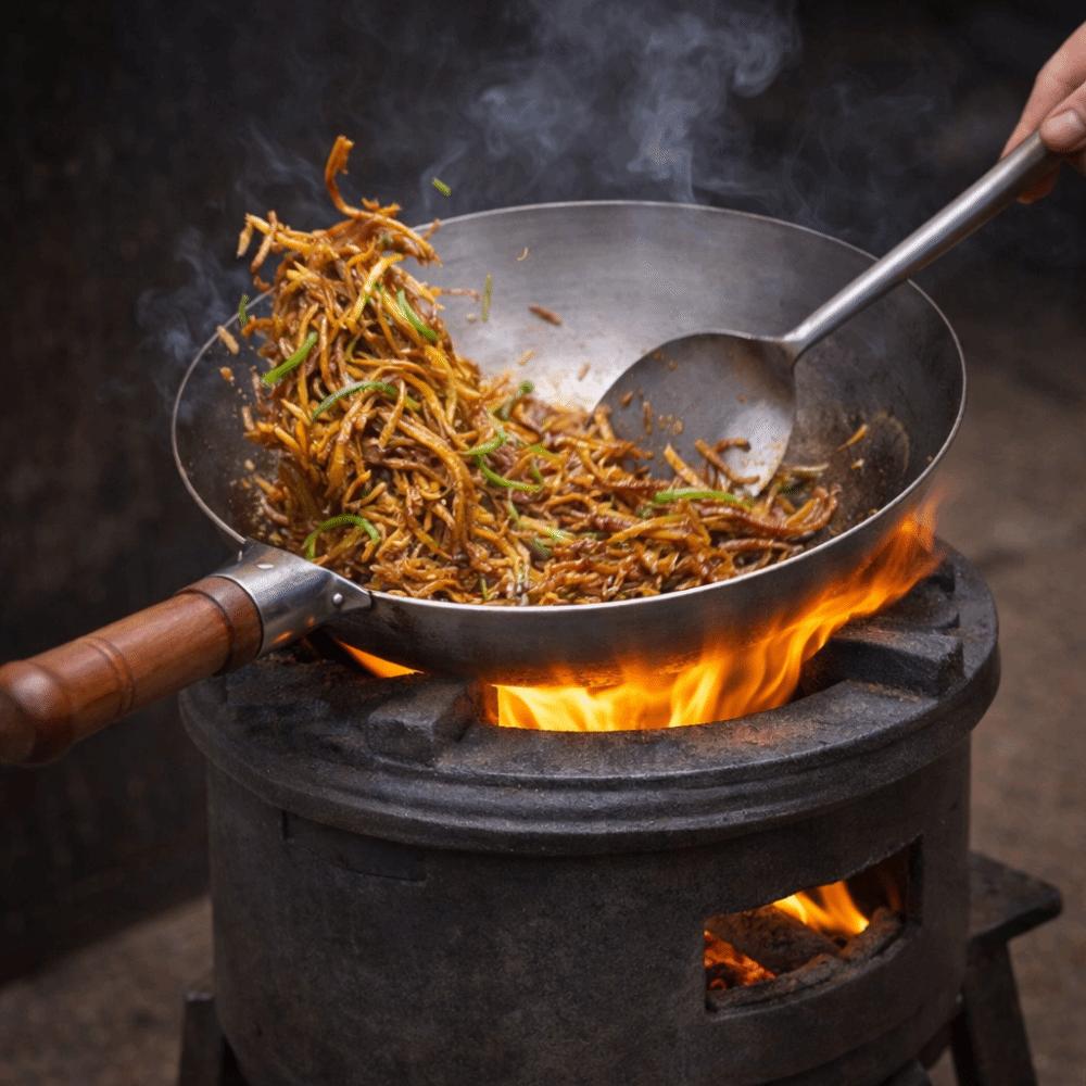 Universal Chinese Traditional Frying Wok No Coating Non-stick Pan Cooking Pot  Chinese Restaurant