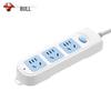 BULL Multi-Outlet Power Strip with Child Safety CN plug (adapter included)
