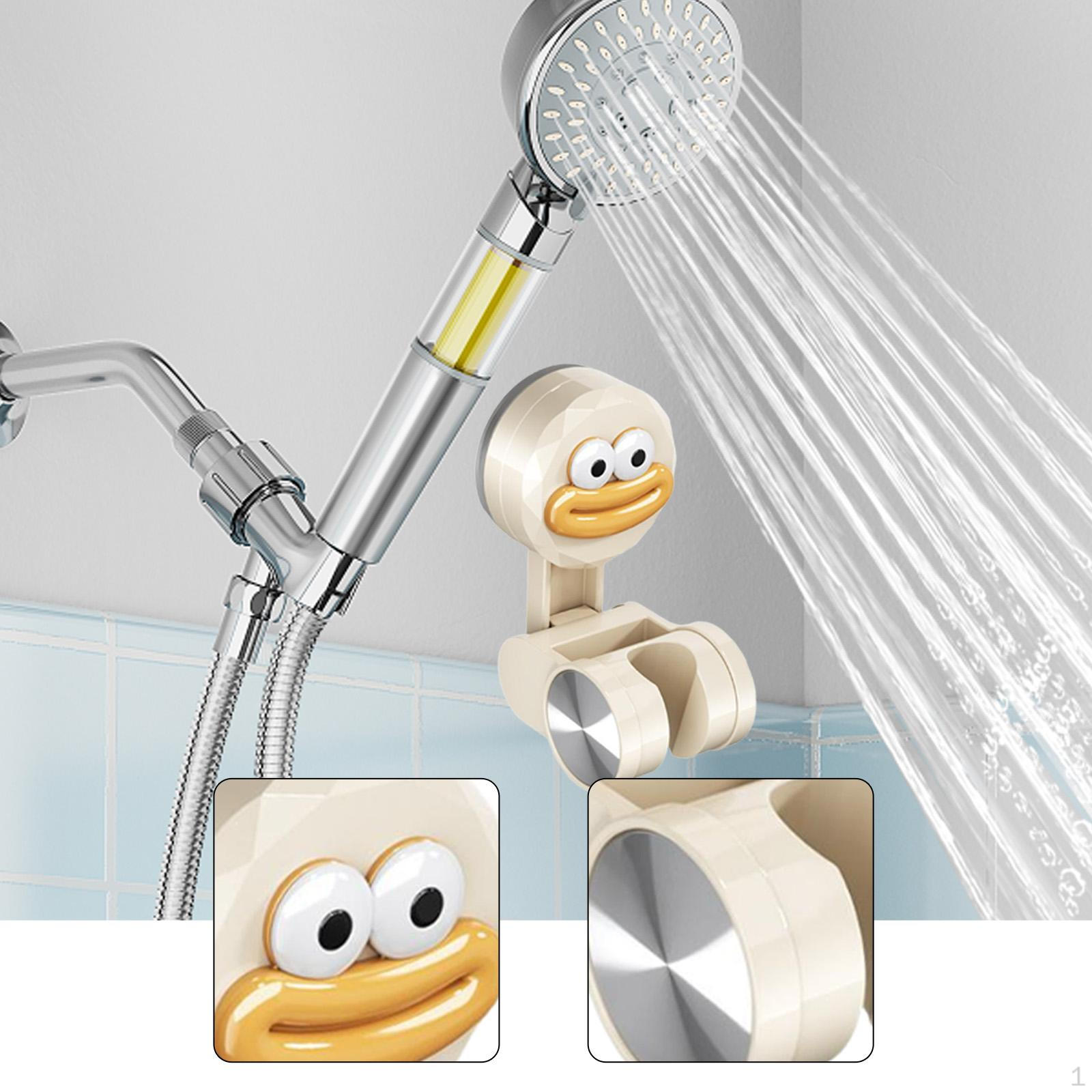 

Держатель для душевой лейки, самоклеящийся, без сверления, регулируемый угол наклона, сменный, водонепроницаемый, ручной white